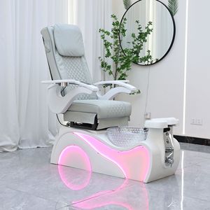 Sillón de masaje eléctrico para pies, sofá de spa para pedicura, sillón de sauna para cuidado de uñas, cama de masaje para pies, sillón de salón de belleza X - Product Image 1