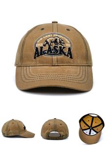 Gorra de Béisbol Casual para Exteriores, Personalizada, Retro, de Tela Encerada con Aspecto Desgastado, Minimalista y Moderna - Product Image 2