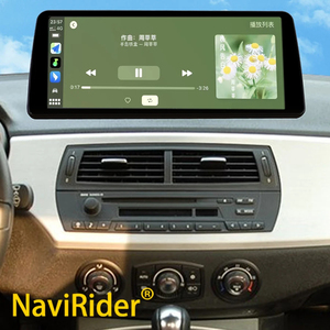 หน้าจอ CarPlay Android Auto ขนาด 12.8 นิ้ว สำหรับ BMW Z4 E85 E89 ปี 2007-2011 พร้อมระบบนำทาง GPS เครื่องเล่นมัลติมีเดีย วิดีโอ เครื่องเล่นวิทยุติดรถยนต์ - Product Image 1
