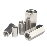 Steel Male and Female Threaded Silver Plated CHE Brand 6mm Thickness Standoff Hex Spacers M8 Fasteners Guangdong Supplier