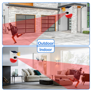 Sirène d'alarme solaire extérieure autonome KERUI avec détection infrarouge PIR, alarme de sécurité pour maison et ferme, haute décibels, longue portée - Product Image 4