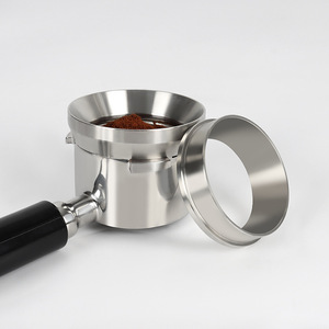 Dispensador de café en polvo de acero inoxidable con clips para molinillos de espresso universal 515x358mm - Product Image 2