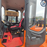 4 unités de chargeuses frontales d'occasion d'origine coréenne DOOSAN DL505, chargeuses sur pneus pour le chargement et le déchargement de camions, 5 tonnes, machines DOOSAN en stock