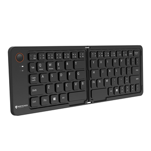 Clavier Bluetooth pliable, <span class=keywords><strong>claviers</strong></span> sans fil portables pliables <span class=keywords><strong>pour</strong></span> les voyages, prennent en charge jusqu'à <span class=keywords><strong>3</strong></span> appareils <span class=keywords><strong>pour</strong></span> ordinateur portable Windows, tablette, PC - Product Image 3