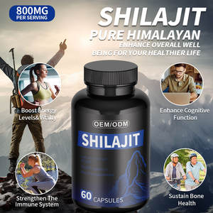 Hoge Kwaliteit Shilajit Extract Capsules Pure Himalayan Bron, 500 Mg, Vegetarisch, Geen Additieven-Boost Uw Welzijn Natuurlijk - Product Image 5