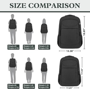 Mochila Escolar Trapezoidal de Doble Asa OEM con Compartimento Grande, Cremallera Oculta y Funda Acolchada, Fabricada en Vietnam - Product Image 2