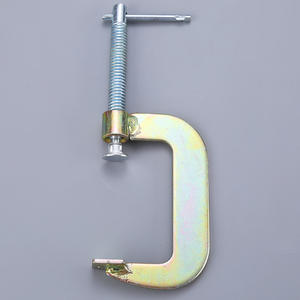 Pince de serrage en acier rapide de type C, 20 mm, réglable, galvanisée, pour travaux de serrage intensifs en menuiserie - Product Image 5
