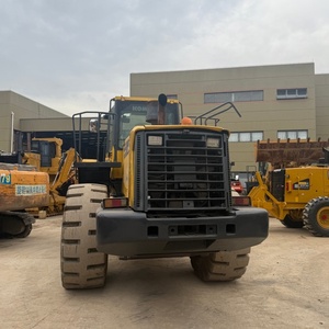 รถตักล้อยาง KOMATSU WA470 ขนาด 15 ตัน สีเหลือง เครื่องยนต์ดีเซล มือสอง พร้อมบุ้งกี๋  ปั๊มไฮดรอลิกผ่านการทดสอบและตรวจสอบแล้ว - Product Image 6