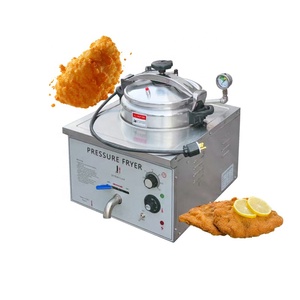 Freidora a Presión con Temporizador Automático de 0-30 Minutos 50-190 ℃   Freidora de Pollo y Pescado de <span class=keywords><strong>Temperatura</strong></span> Ajustable de 3kW 220V/110V - Product Image 1