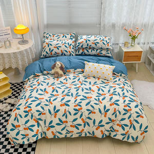 Set di Biancheria da Letto con Stampa di <span class=keywords><strong>Topolino</strong></span>, 100% Cotone, Copripiumino Trapuntato, Lenzuola, Federe e Copripiumino, 50 Set - Product Image 4