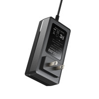 Adaptateur secteur AC-DC personnalisable 65W, prise EU/US, certifié CE FCC, 12V5A 24V2.5A, pour bande LED, routeur, appareils industriels