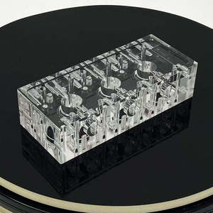 Custom Fabrication High Transparent Acrylic Parts Clear PMMA <b>PC</b> Mechanical Equipment Components Precision CNC Milling Machining - Product Image 6