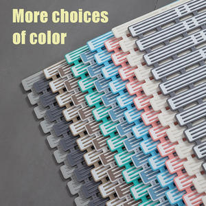 <span class=keywords><strong>Tapis</strong></span> de <span class=keywords><strong>douche</strong></span> résistant à la <span class=keywords><strong>moisissure</strong></span> <span class=keywords><strong>tapis</strong></span> de baignoire avec ventouses <span class=keywords><strong>tapis</strong></span> de baignoire en TPE <span class=keywords><strong>antidérapant</strong></span> pour la sécurité des enfants âgés - Product Image 6