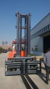 Промышленный вилочный подъемник, автоматический б/у вилочный погрузчик грузоподъемностью 12 тонн с боковым переключением - Product Image 4