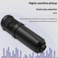 Microphone à condensateur transfrontalier BM800 V8 avec carte son USB pour téléphone portable et ordinateur, pour support cantilever et diffusion en direct