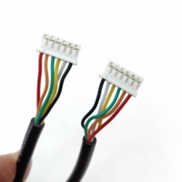 Connecteur mâle JST 2mm HY2.0MM, câble filaire, 2/3/4/5/6/7/8 broches, 26AWG, 2.0/2P/3P/4P/5P/6P/7P/8P, tête simple, moto