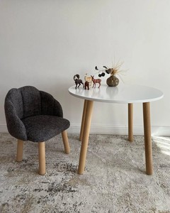 <span class=keywords><strong>Fauteuil</strong></span> rose <span class=keywords><strong>pour</strong></span> enfants, jeu et repas, <span class=keywords><strong>fauteuil</strong></span> Montessori <span class=keywords><strong>pour</strong></span> chambre d'enfant, canapé <span class=keywords><strong>pour</strong></span> enfants - Product Image 5