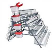Nouveau poulailler BAIYI BY-01 pour poules pondeuses, en fil d'acier à faible teneur en carbone, durable, capacité 120 oiseaux, Nigéria