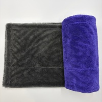 Serviettes de séchage en microfibre super absorbantes pour le lavage et l'entretien des voitures, personnalisables, pour le detailing automobile