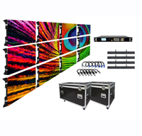 P3.91 P2.976 P2.6 İç ve Dış Mekan LED Video Duvarı P2.9 LED Panel Ekran Seti Asılı Sahne Arkası LED Ekran