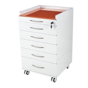 Tủ nha khoa đứng bằng thép không gỉ di động có thể tùy chỉnh với khóa - Product Image 5