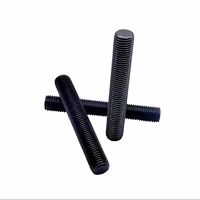 Fully Threaded Rod Carbon Steel Black Oxide High Strength Stud Bolt Bar 120mm Chuangtuo for Steel Structure and Frame Work Use