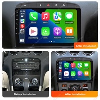 Reproductor de DVD para Auto MEKEDE X1 X2, Radio con Pantalla Android Auto, Estéreo para Auto para Peugeot 408 Gris, Cable GPS RCA