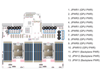 MBD-X12DPG-OA6 Serverboard GPU Proprietary dengan Dual Intel C621A LGA-4189(Socket P+), Mendukung DDR4