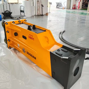 BRISE DE ROCHE HYDRAULIQUE DE TYPE BOÎTE SOOSAN SB81 DOUZE MOIS DE GARANTIE PIÈCES DE RECHANGE GRATUITES PRIX D'USINE FOURNITURE DIRECTE D'USINE - Product Image 1