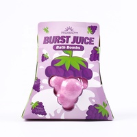 Fabricant en gros Oem personnalisé bombes de douche pétillantes aromathérapie bain bulles femmes relaxant en forme de fruit enfants bombes de bain