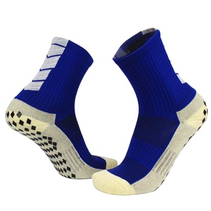 Logo personnalisé hommes grip marche compression coton anti-dérapant chaussettes de sport - Product Image 3