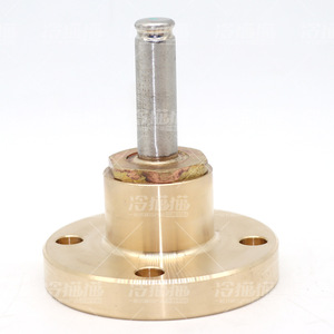 Vanne solénoïde en laiton G8TB0884 5 A, actionneur électrique, pièces de réfrigération CVC, montage mural rond - Product Image 3