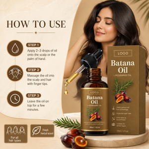 Aceite de Batana para el Crecimiento del Cabello con Aceite de Romero 100% Puro y Orgánico, Sérum para el Cuidado del Cuero Cabelludo para Engrosar el Cabello para Hombres y Mujeres 30ml - Product Image 2