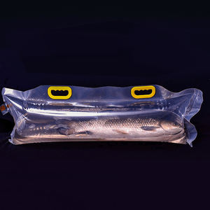 מותאם אישית לוגו ברור פוליאתילן אקווריום דגי נשיאת שקיות דגי חיים חינם אריזת תיק פלסטיק שקיות לדגים תחבורה - Product Image 2