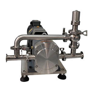 Sanitäre Edelstahl SS304 SS316L Löwenübertragungspumpe vertikaler Rotor-Löwen-Pumpkopf - Product Image 5