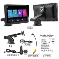 Nuevo Radio de Coche Estéreo Android Auto con Pantalla Táctil de 7 Pulgadas, Cámara Integrada, HD, Carplay Inalámbrico, Reproductor de DVD MP5, Autoestéreo Universal
