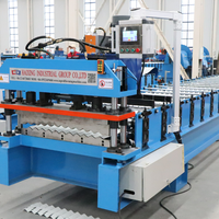 Mesin Profilasi Profiluse untuk Pembuatan Plat Bergelombang dan Trapesium Dua-dalam-Satu (Roll Forming Machine)
