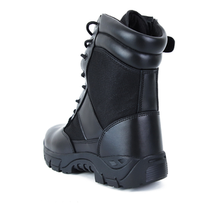 TSB01 <b>Security</b> Menb Black <b>Boots</b> with Side Zip - Product Image 2
