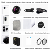 Vente flash : objectif macro flexible 10x par OEM/ODM pour téléphones mobiles, prix d'usine, vente en gros d'accessoires pour téléphones mobiles