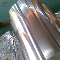 Rouleau géant de papier aluminium 8011 1235, largeur personnalisée pour couvercles de yaourt, emballage alimentaire thermoscellable, épaisseur 0,006-0,30 mm
