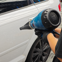Souffleur d'air portable compact et nettoyeur-sécheur haute pression pour voitures, bateaux, motos, camping-cars - Idéal par temps ensoleillé