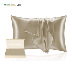 Прямая Продажа с фабрики, шелковая наволочка из тутового шелка, элегантная коробка, упаковка, шелковая наволочка, маска для глаз, резинки для волос, наборы подарочных коробок - Product Image 1