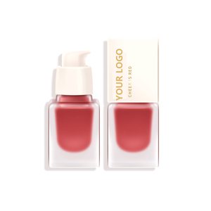 Blush liquido impermeabile antisudore idratante nutriente per il viso cosmetici colorante naturale che tiene il rossore - Product Image 1