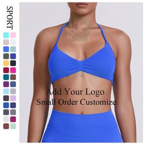 Sujetador deportivo con espalda cruzada para <span class=keywords><strong>mujer</strong></span>, sensación de segunda piel, ropa de yoga, sujetador para correr y fitness, <span class=keywords><strong>chaleco</strong></span> de yoga de secado rápido - Product Image 4