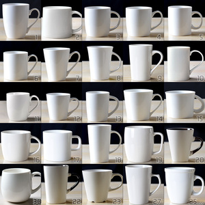 OEM/ODM di alta qualità 8/10/11/12/14/16OZ tazza da caffè in ceramica classica semplice bianco bianco <span class=keywords><strong>con</strong></span> Logo personalizzato <span class=keywords><strong>tazze</strong></span> in ceramica promozionali - Product Image 4