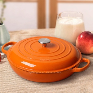 Xingpai phụ kiện nhà bếp men gang soong nồi súp hầm nấu ăn nồi đồ nấu bếp dụng cụ nhà bếp lò Hà Lan - Product Image 1