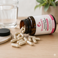 Capsules de probiotiques pour femmes |   Soutien digestif et immunitaire avec prébiotiques, enzymes, vitamine C et zinc |   Complément alimentaire pour la santé intestinale