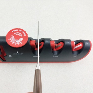 4 in 1 Knife <b>Sharpener</b> Tungsten Steel Kitchen Knife Accessories 3-Stage Knife <b>Sharpener</b> for Kitchen Knife and <b>Scissors</b> - Product Image 5