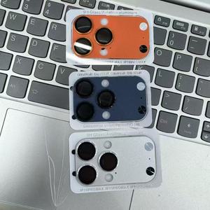 Protector de Lente de Cámara Metálico, Convierte para iPhone 16, 15, <span class=keywords><strong>14</strong></span> Pro a 17 Pro Max, Conversor de Cámara Completo - Product Image 6