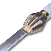 Vente chaude 108cm 1.3kg Anime Bleach Zaraki Kenpachi Zanpakuto Épée Katana Jouet Épée pour Cosplay Collection Cadeau